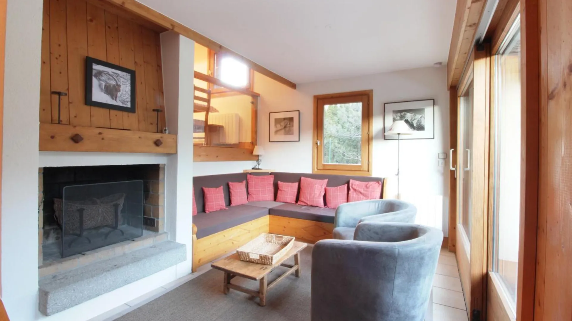 Chalet Ancelles - Les Praz - Golf - Vue Mont-Blanc - Randonnees Chamonix Frankrijk